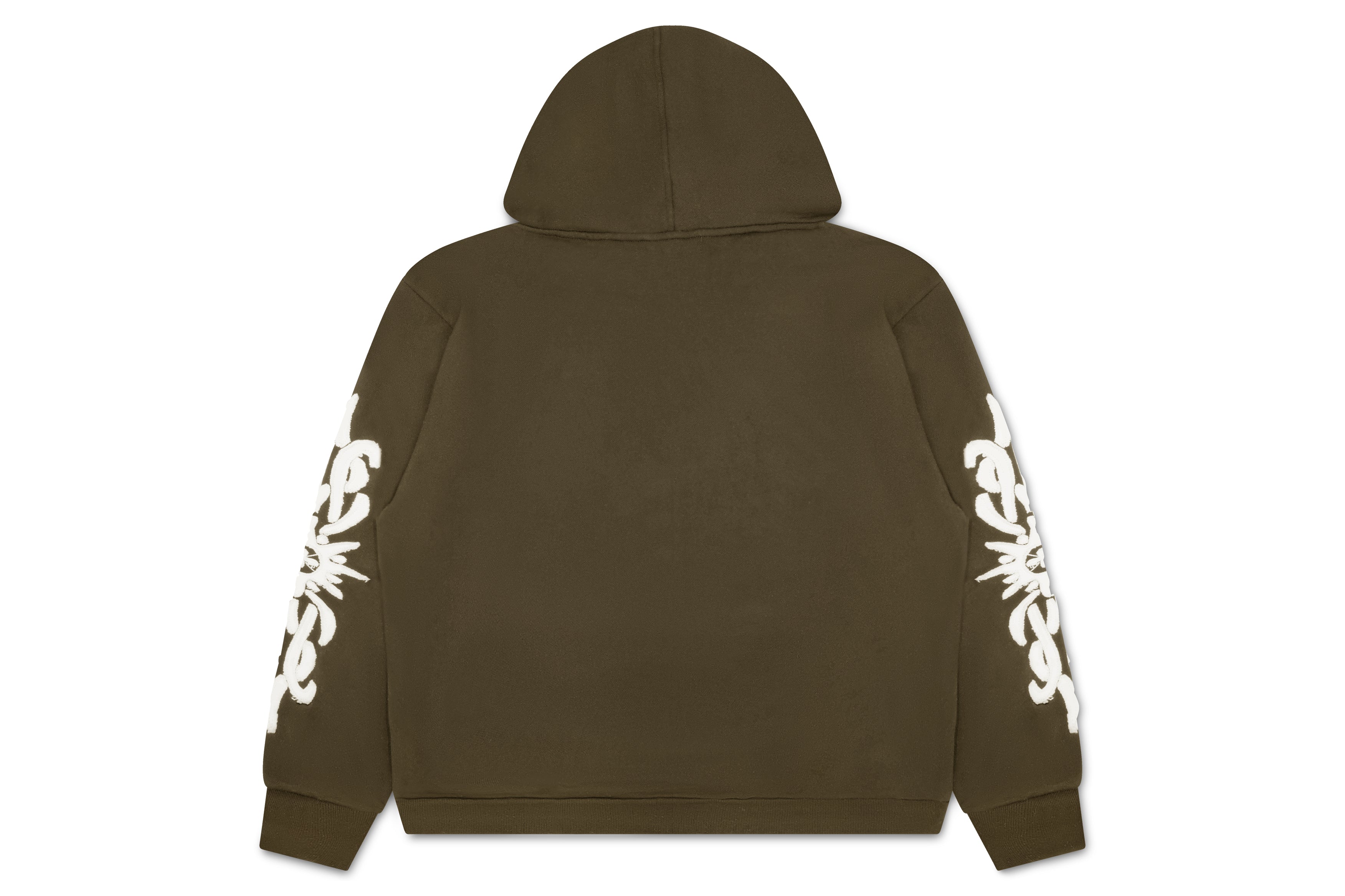 "SUN FLAME" HOODIE - MOCHA BROWN