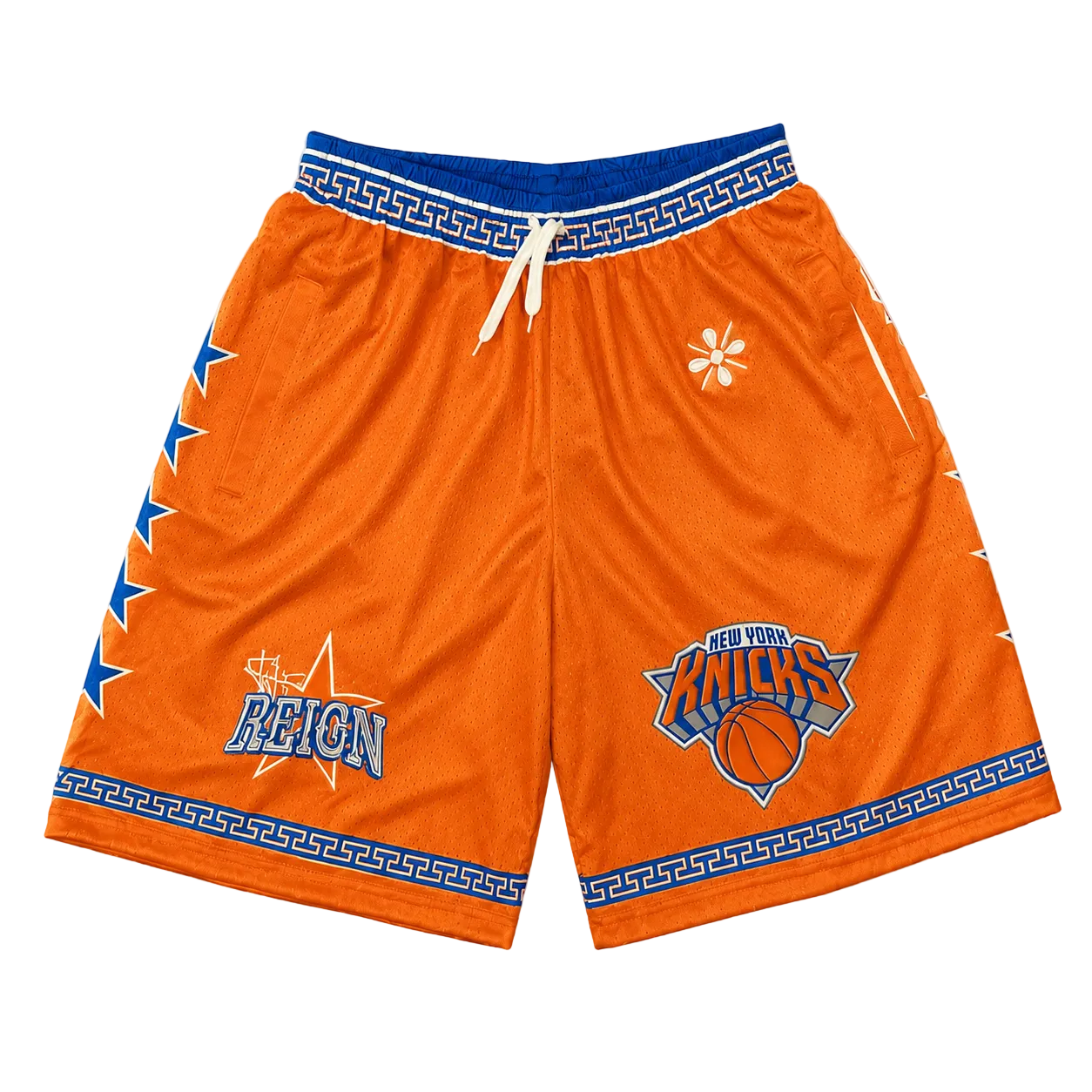 KNICKS x REIGN SHORTS - ORANGE