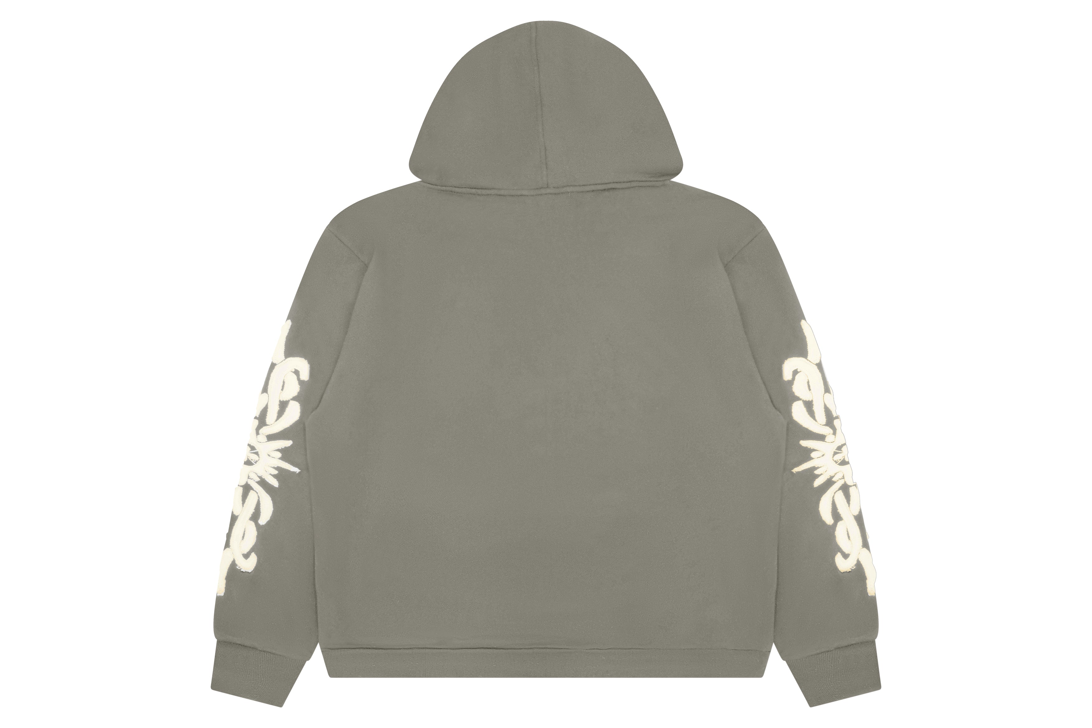 "SUN FLAME" HOODIE - GREY